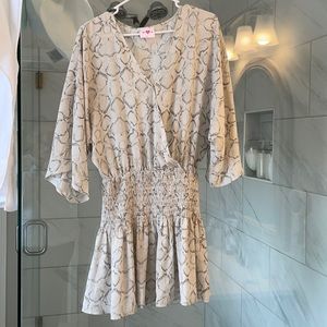 Ruched boutique dress